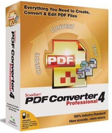 ScanSoft PDF Converter Prov4.04
